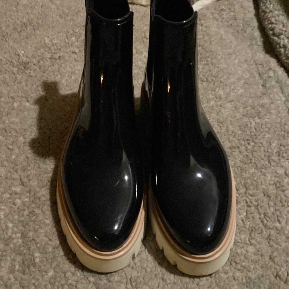 Dolce Vita Women's Thunder H2O Boots in Black size 8 - Picture 1 of 5